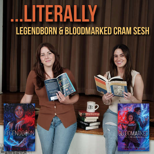Ep 48 - Literally Legendborn and Bloodmarked Cram Sesh