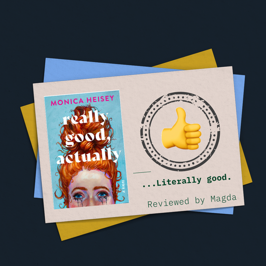 really good actually book review, books similar to really good actually